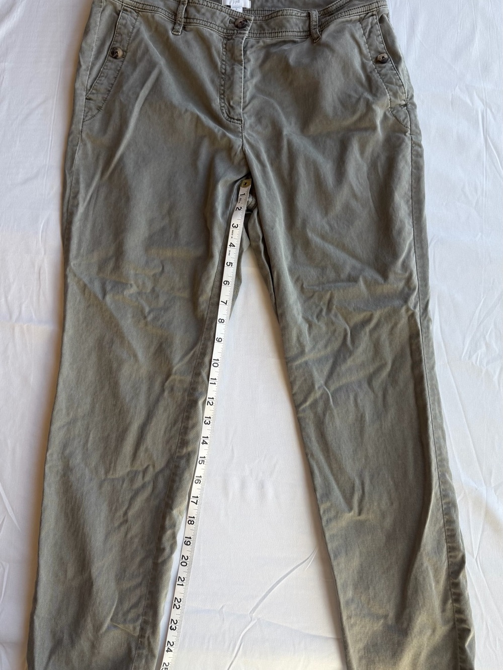 J. Jill Olive-Tone Chinos